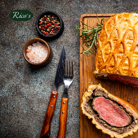 Beef wellington recept